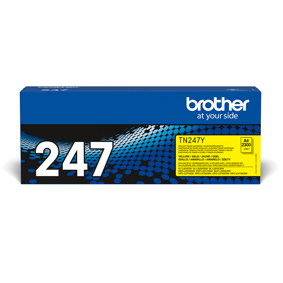 [TN247Y] Toner Brother TN-247Y / TN247Y jaune XL, 2 300 pages