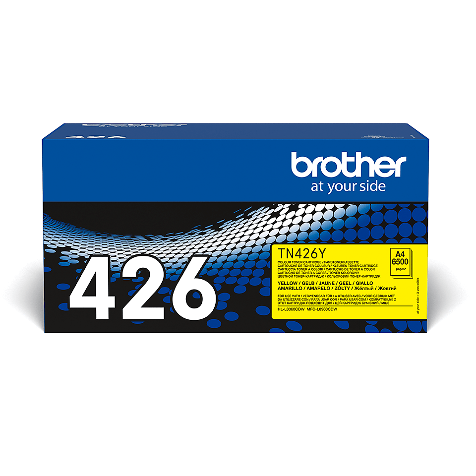 [TN426Y] Brother TN-426Y / TN426Y yellow toner XXL, 6,500 pages
