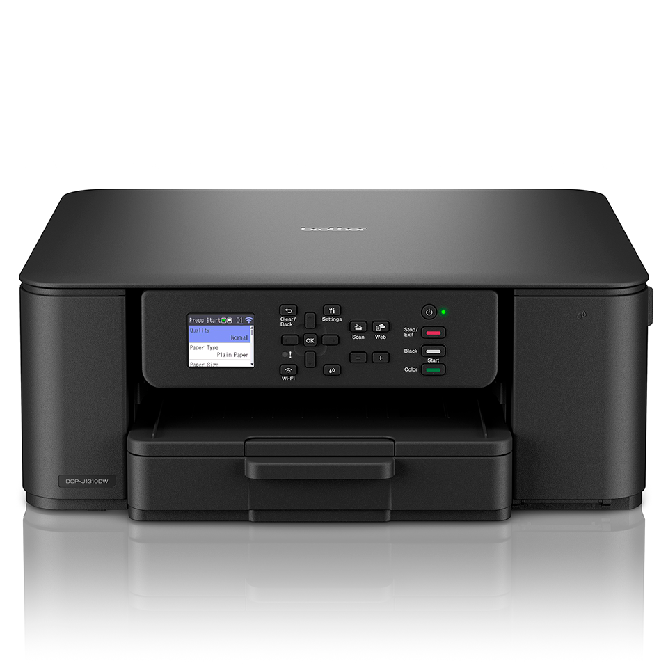[DCPJ1310DWRE1] Multifonction jet d'encre couleur Brother DCP-J1310DW, A4, 16 ipm, recto verso, Wi-Fi