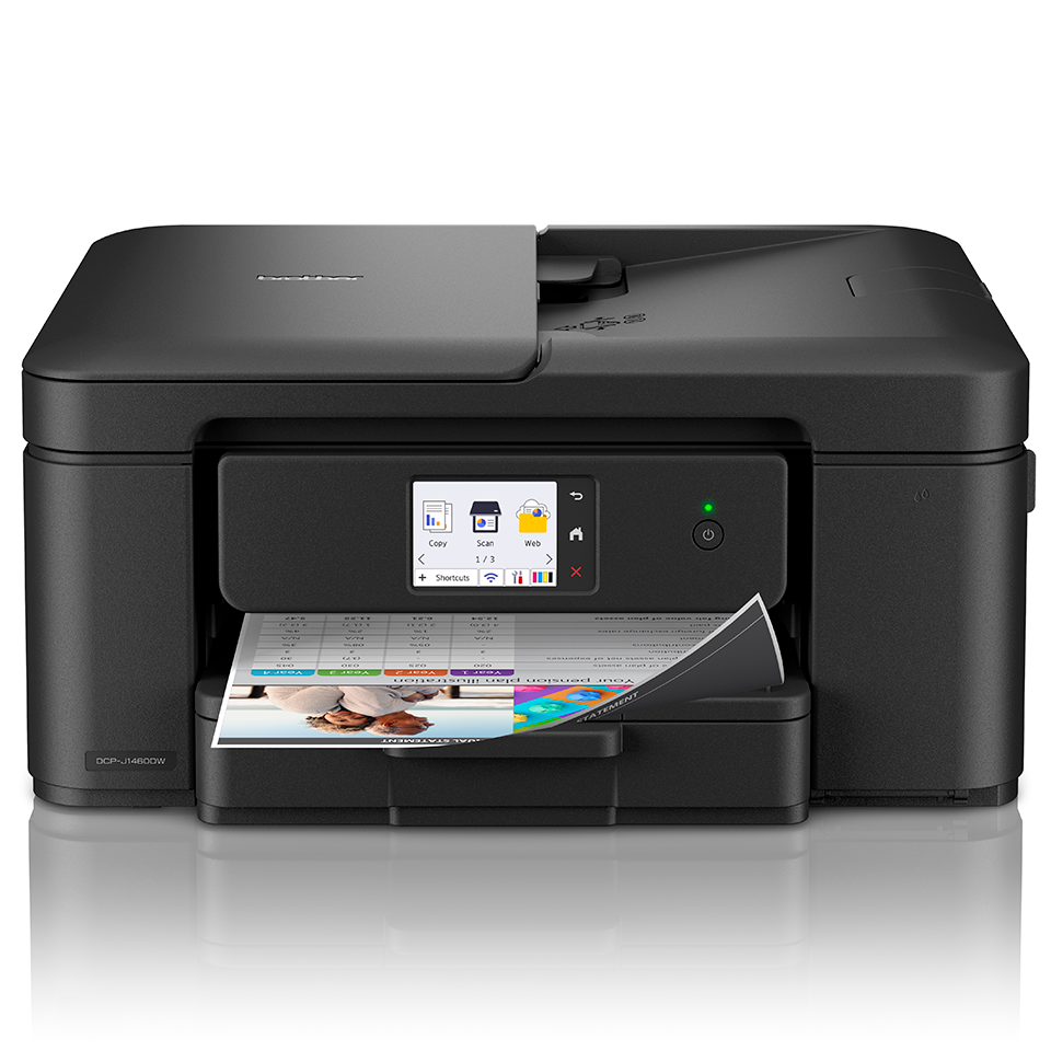 [DCPJ1460DWRE1] Multifonction jet d'encre couleur Brother DCP-J1460DW, A4, 16 ipm, recto verso, Wi-Fi