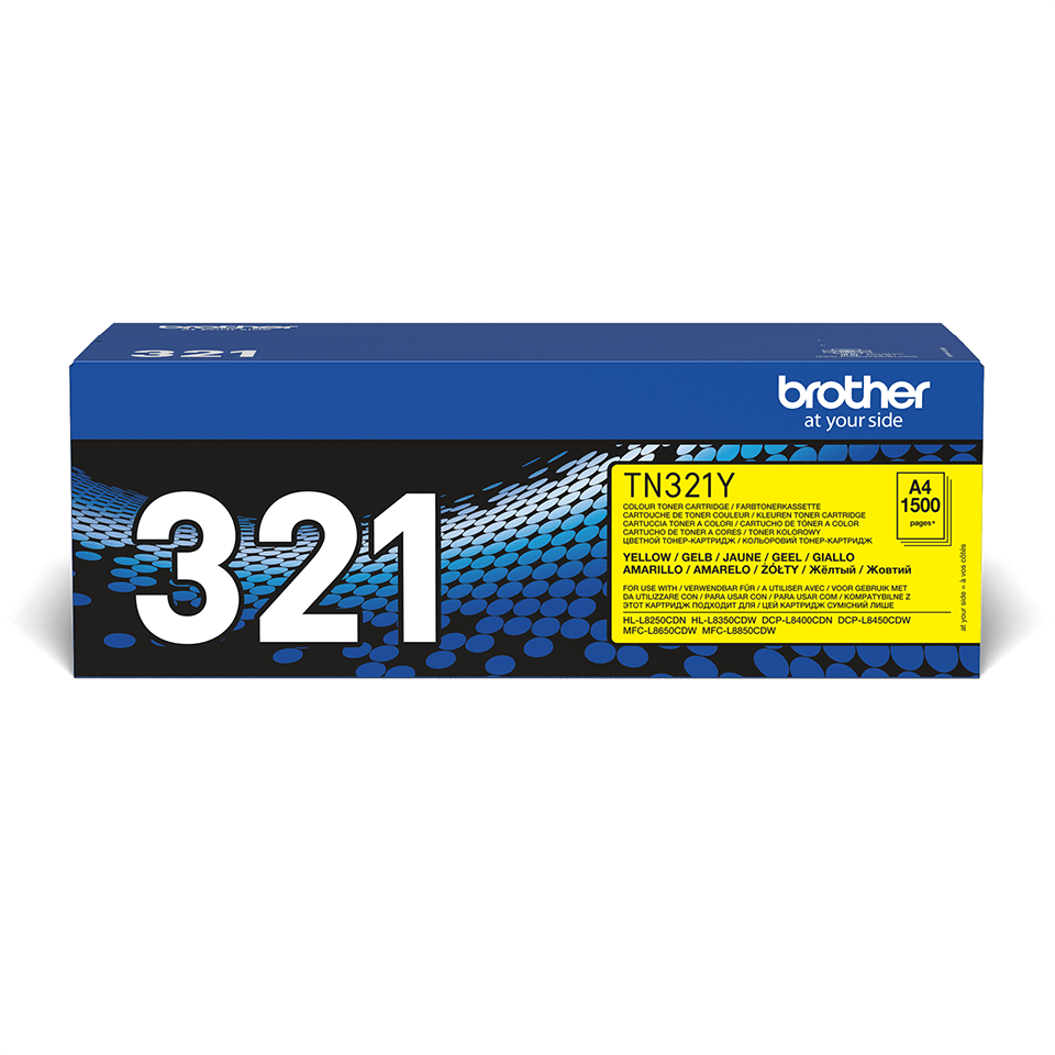[TN321Y] Toner Brother TN-321Y / TN321Y jaune, 1 500 pages