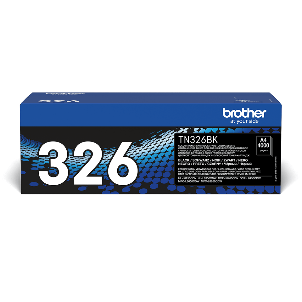 [TN326BK] Brother Toner TN-326BK / TN326BK Schwarz XL, 4.000 Seiten