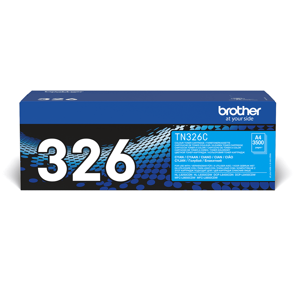 [TN326C] Brother TN-326C / TN326C cyan toner XL, 3,500 pages