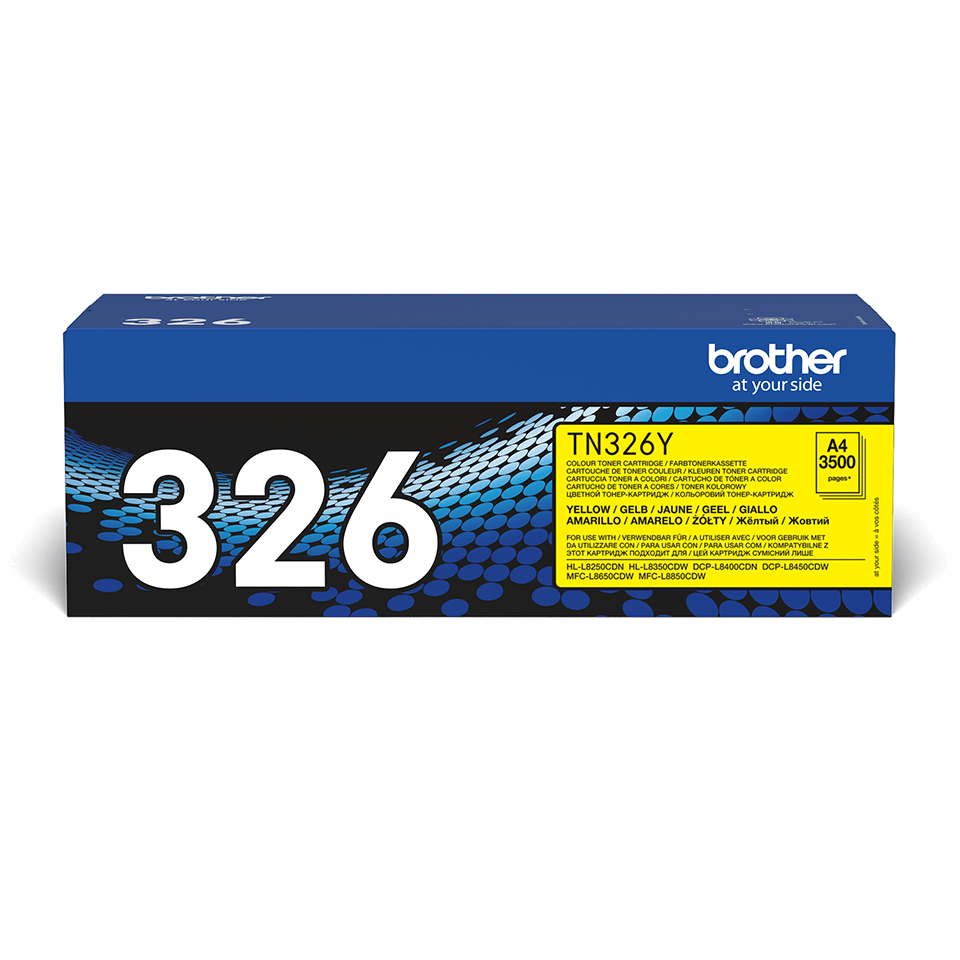 [TN326Y] Toner Brother TN-326Y / TN326Y jaune XL, 3 500 pages